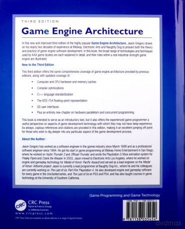 Game Engine Architecture, Third Edition - Jason Gregory [KSIĄŻKA]