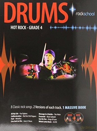 Rockschool Drums: Hot Rock Grade Four - Simon Pitt [KSIĄŻKA]