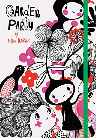 Garden Party: Nature Themed Whimsical Book for Girls and Women, Beautiful Illustration and Quote Book - Helen Dardik [KSIĄŻKA]