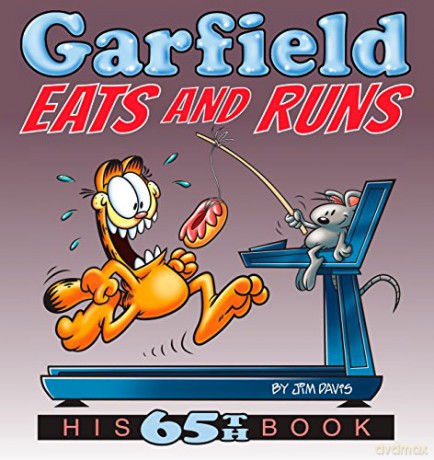 Garfield Eats and Runs: His 65th Book - Garfield [KOMIKS]