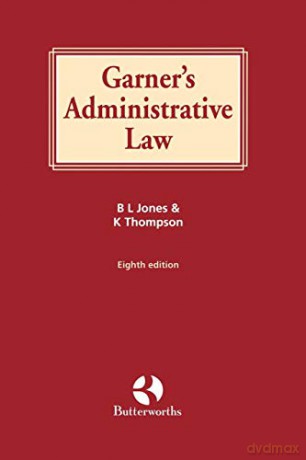 Garner's Administrative Law - Brian Jones [KSIĄŻKA]