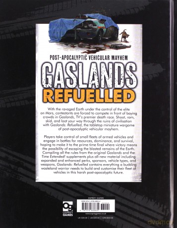 Gaslands: Refuelled: Post-Apocalyptic Vehicular Mayhem - Mike Hutchinson [KSIĄŻKA]