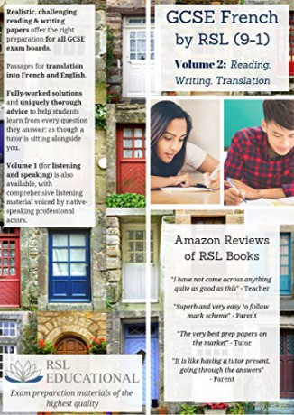 GCSE French by RSL 9-1 Volume 2: Reading, Writing, Translation - Felicity Davidson [KSIĄŻKA]