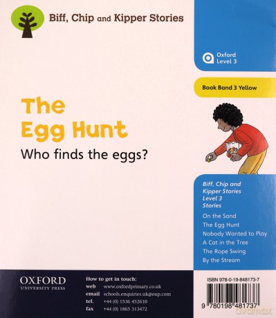 Oxford Reading Tree: Level 3: Stories: The Egg Hunt (Oxford Reading Tree, Biff, Chip And Kipper Stories New Edition 2011) - Roderick Hunt [KSIĄŻKA]