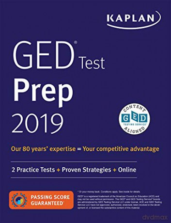 GED Test Prep 2019: 2 Practice Tests + Proven Strategies Kaplan Test Prep - Caren Van Slyke [KSIĄŻKA]