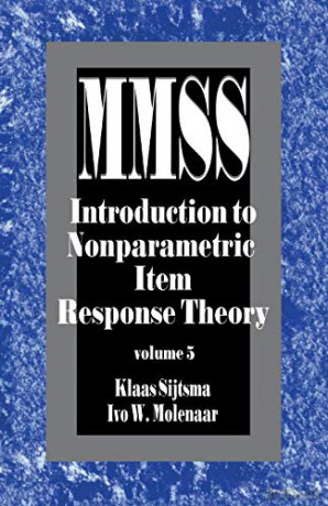 Introduction To Nonparametric Item Response Theory: 5 (Measurement Methods For The Social Science) - Klaas Sijtsma [KSIĄŻKA]