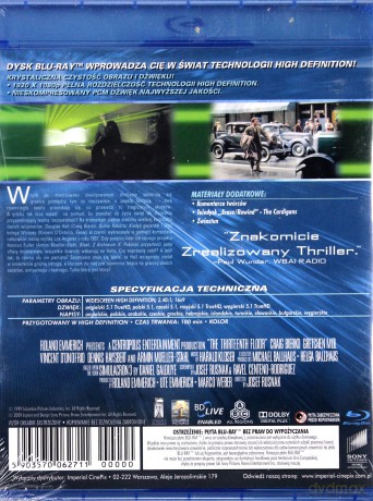 Trzynaste piętro [Blu-Ray]