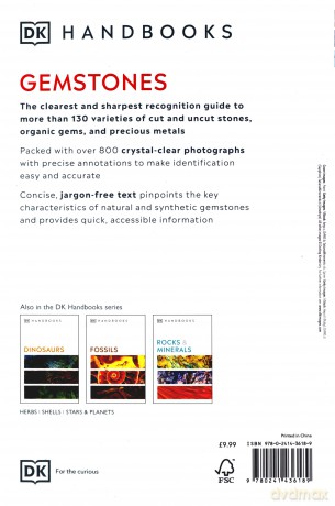 Gemstones DK Handbooks - Cally Hall [KSIĄŻKA]
