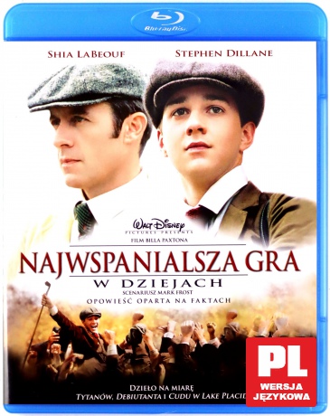 Najwspanialsza gra w dziejach (Disney) [Blu-Ray]