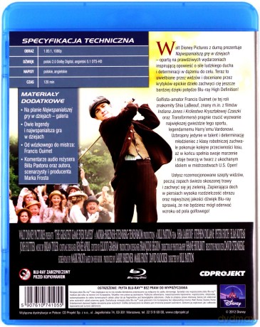 Najwspanialsza gra w dziejach (Disney) [Blu-Ray]