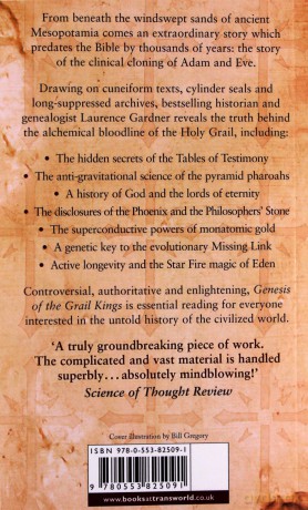 Genesis Of The Grail Kings - Laurence Gardner [KSIĄŻKA]