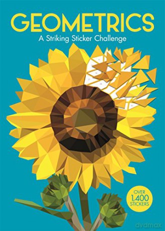 Geometrics: A Striking Geometric Sticker Challenge Sticker by Number Geometric Puzzles, 2 - Jack Clucas [KSIĄŻKA]