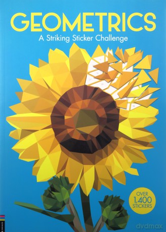 Geometrics: A Striking Geometric Sticker Challenge Sticker by Number Geometric Puzzles, 2 - Jack Clucas [KSIĄŻKA]
