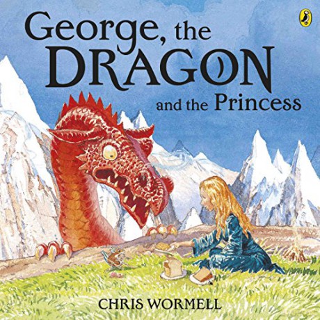 George, the Dragon and the Princess - Christopher Wormell [KSIĄŻKA]