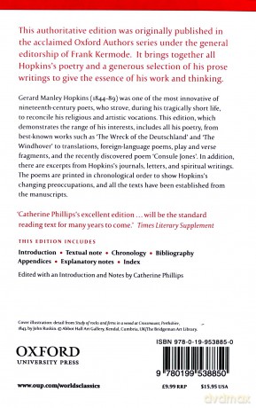 Gerard Manley Hopkins The Major Works Oxford World's Classics - Gerard Manley Hopkins [KSIĄŻKA]