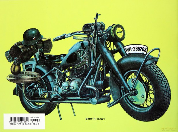 German Motorcycles in World War II: B.M.W., D.K.W., N.S.U., Triumph, Viktoria, Zundapp - Stefan Knittel [KSIĄŻKA]