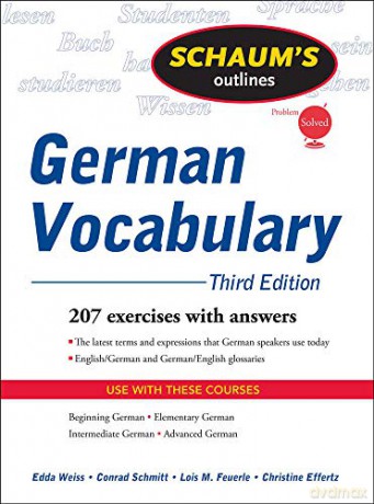 German Vocabulary SCHAUMS' HUMANITIES SOC SCIENC - Edda Weiss [KSIĄŻKA]