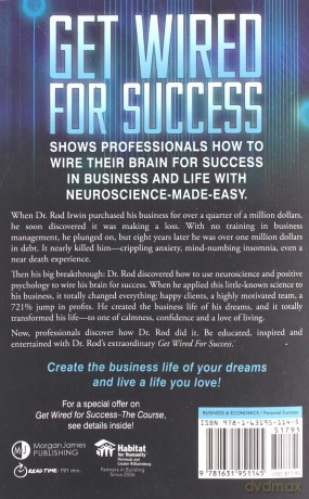 Get Wired for Success: How to Wire Your Brain for Success in Business and Life with Neuroscience-made-easy! - Dr. Rod Irwin [KSIĄŻKA]