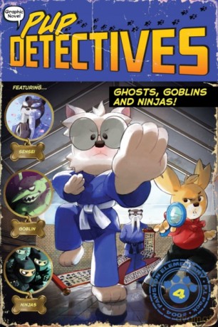 Ghosts, Goblins, and Ninjas!, 4 Pup Detectives - Felix Gumpaw [KSIĄŻKA]