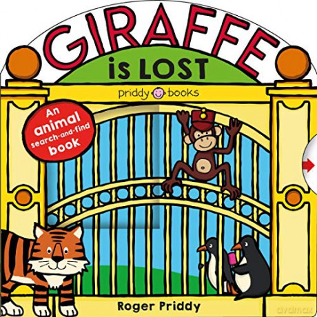 Giraffe Is Lost UK Edition - Roger Priddy [KSIĄŻKA]