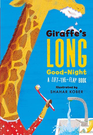 Giraffe's Long Good-Night: A Lift-the-Flap Book - Jodie Shepherd [KSIĄŻKA]