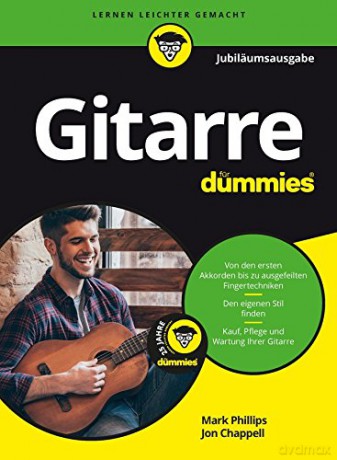 Gitarre für Dummies Jubiläumsausgabe Für Dummies - Mark Phillips [KSIĄŻKA]