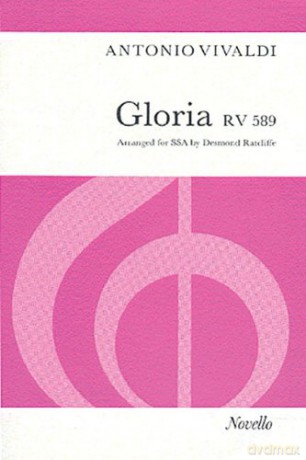Gloria Rv589 (Ssa) - Antonio Vivaldi [KSIĄŻKA]