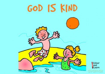 God Is Kind: Colour and Learn Bible Art|Bible Art|Bible Art - Carine MacKenzie [KSIĄŻKA]