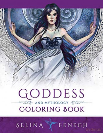 Goddess and Mythology Coloring Book: Volume 9 Fantasy Coloring - Selina Fenech [KSIĄŻKA]