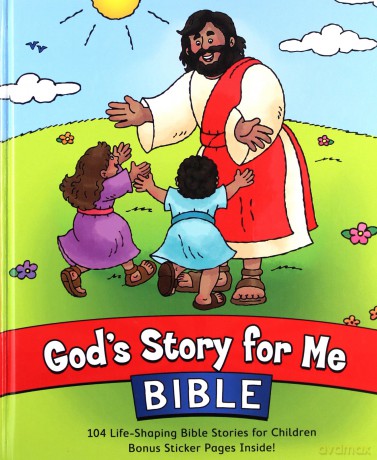 God's Story for Me Bible: 104 Life-Shaping Bible Stories for Children - David C. Cook [KSIĄŻKA]