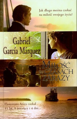 Miłość W Czasach Zarazy okładka filmowa (twarda) - Gabriel Garcia Marquez [KSIĄŻKA]