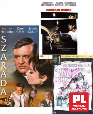 My Fair Lady edycja specjalna / Doczekać zmroku / Szarada Pakiet [4DVD]