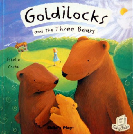 Goldilocks and the Three Bears Flip-Up Fairy Tales - Estelle Corke [KSIĄŻKA]