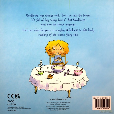 Goldilocks and the Three Bears Usborne Picture Books - Susanna Davidson [KSIĄŻKA]