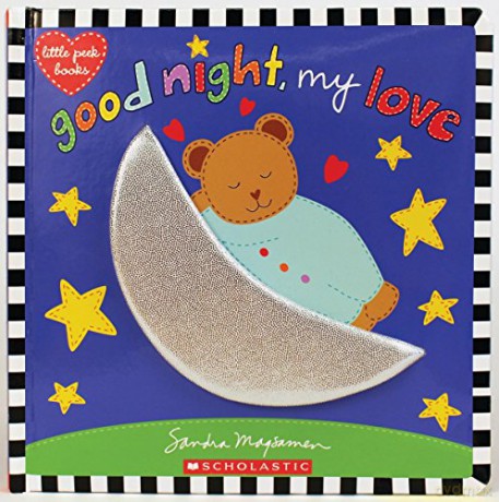 Good Night, My Love Little Peek Books - Sandra Magsamen [KSIĄŻKA]