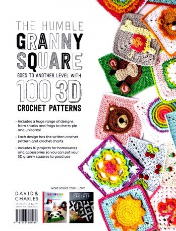 3D Granny Squares: 100 Crochet Patterns For Pop-Up Granny Squares [KSIĄŻKA]
