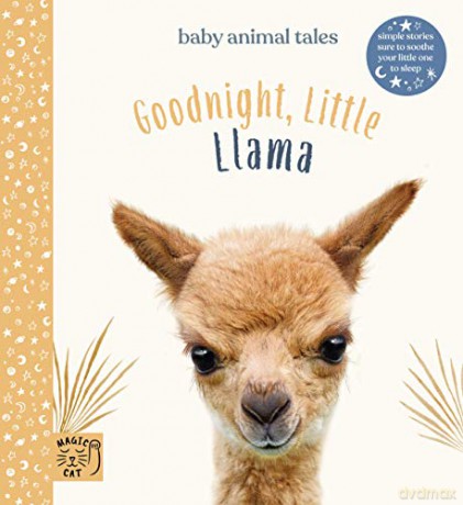 Goodnight Little Llama: Simple stories sure to soothe your little one to sleep: 1 Baby Animal Tales - Amanda Wood [KSIĄŻKA]