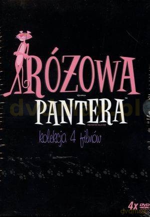 Kolekcja Różowej Pantery: Różowa Pantera / Klątwa Różowej Pantery / Syn Rózowej Pantery / Inspektor Clouseau [BOX] [4DVD]