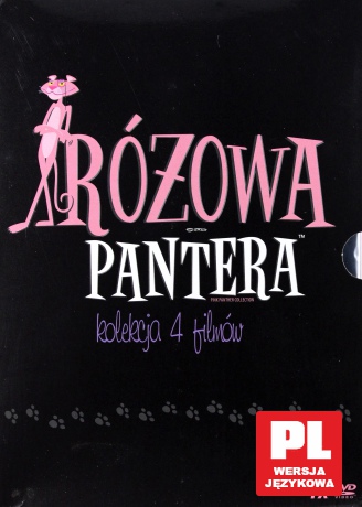 Kolekcja Różowej Pantery: Różowa Pantera / Klątwa Różowej Pantery / Syn Rózowej Pantery / Inspektor Clouseau [BOX] [4DVD]