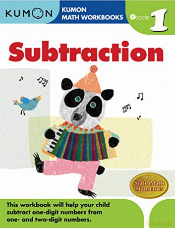 Grade 1 Subtraction Kumon Math Workbooks - Michiko Tachimoto [KSIĄŻKA]