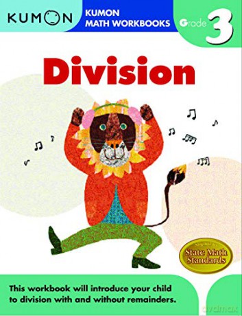 Grade 3 Division Kumon Math Workbooks - Kumon [KSIĄŻKA]