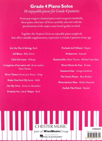 Grade 4 Piano Solos [KSIĄŻKA]