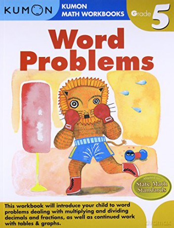 Grade 5 Word Problems Kumon Math Workbooks - Kumon [KSIĄŻKA]