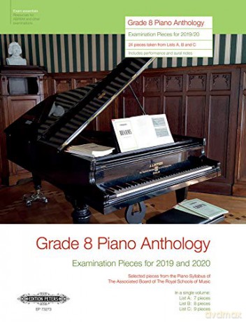 Grade 8 Piano Anthology 2019/2020 PIANO SOLO [KSIĄŻKA]