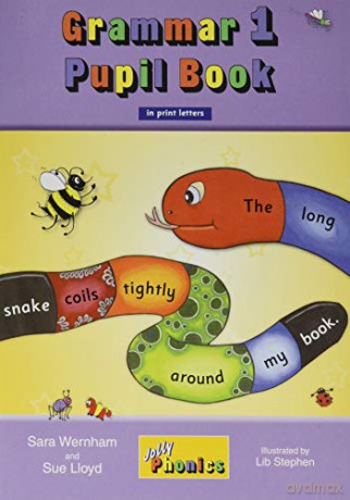 Grammar 1 Pupil Book: In Print Letters British English edition Jolly Learning - Sara Wernham [KSIĄŻKA]