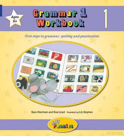 Grammar 1 Workbook 1: In Precursive Letters British English edition: 6 Grammar 1 Workbooks 1-6 - Sara Wernham [KSIĄŻKA]