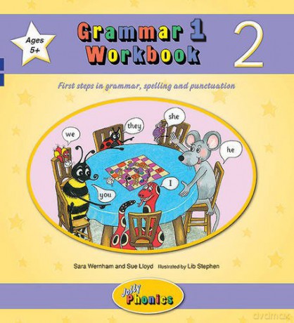 Grammar 1 Workbook 2: In Precursive Letters British English edition: 6 Grammar 1 Workbooks 1-6 - Sara Wernham [KSIĄŻKA]