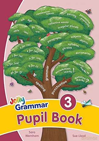 Grammar 3 Pupil Book: In Precursive Letters British English edition Jolly Learning - Sara Wernham [KSIĄŻKA]