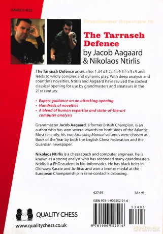 Grandmaster Repertoire 10 - The Tarrasch Defence - Nikolaos Ntirlis [KSIĄŻKA]