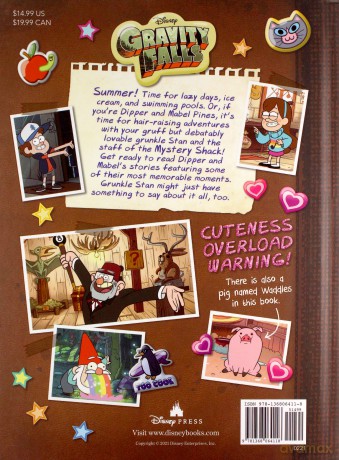 Gravity Falls Gravity Falls: Tales of the Strange and Unexplained: Bedtime Stories Based on Your Favorite Episodes! 5-Minute Stories [KSIĄŻKA]